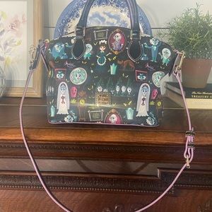 Disney Dooney & Bourke Haunted Mansion Satchel Purse Pristine Retired
